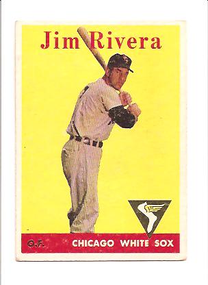 1958 Topps #11A Jim Rivera