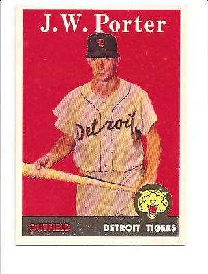 1958 Topps #32A J.W. Porter