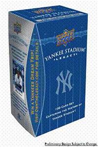 2008 Upper Deck New York Yankee Baseball Stadium Legacy Factory Sealed 100 Card Box Set Has Roger Maris, Derek Jeter, Alex Rodriguez, Yogi Berra & Many Others - In Stock Now  front image