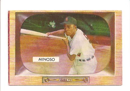 1955 Bowman #25 Minnie Minoso