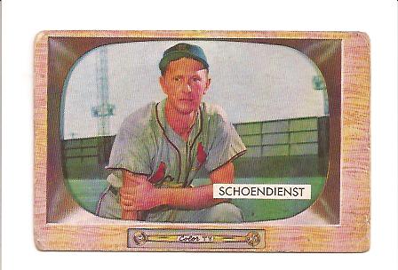1955 Bowman #29 Red Schoendienst