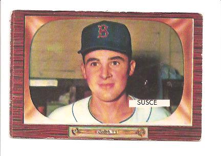 1955 Bowman #320 George Susce RC
