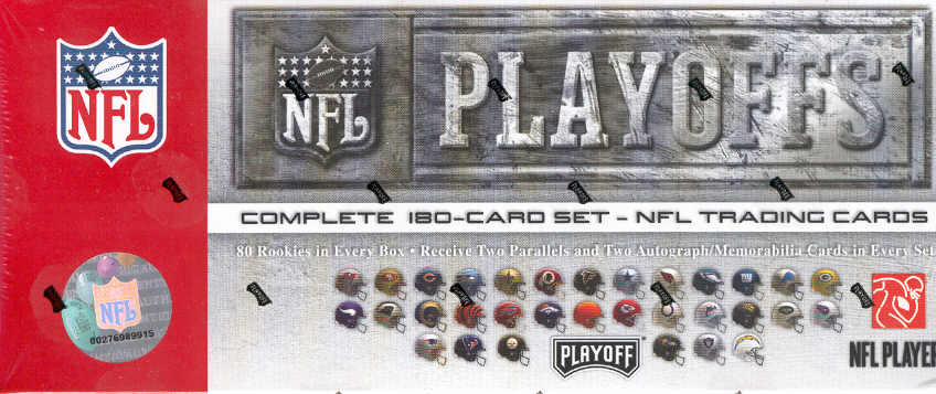 2007 Playoff NFL Playoffs Football Sports Trading Cards Boxed Tin Set