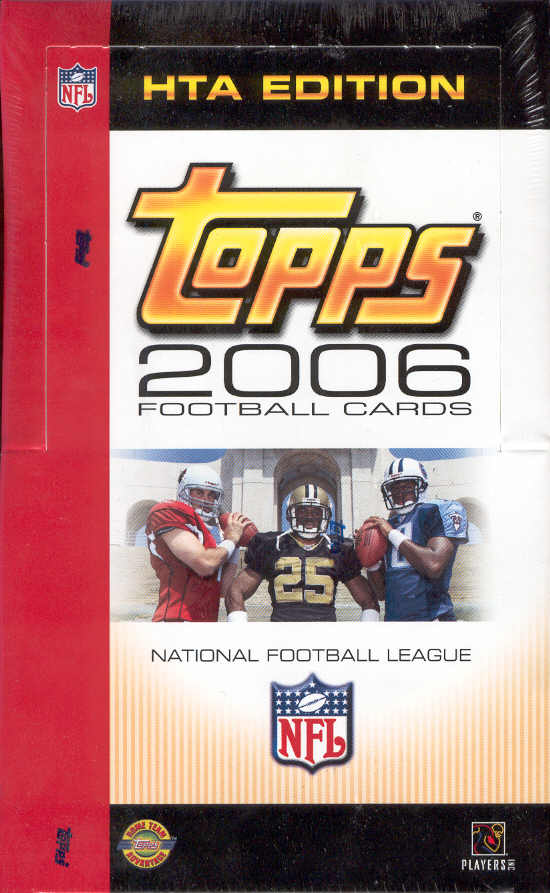 2006 Topps NFL Football Sports Trading Cards Jumbo Box