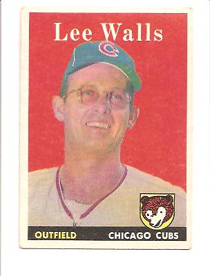 1958 Topps #66 Lee Walls