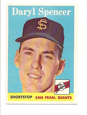 1958 Topps #68 Daryl Spencer
