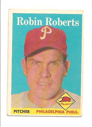 1958 Topps #90 Robin Roberts