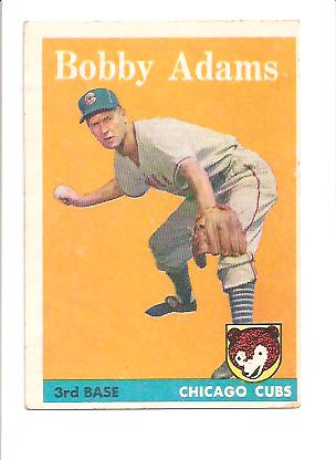1958 Topps #99 Bobby Adams