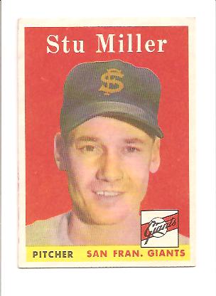 1958 Topps #111 Stu Miller