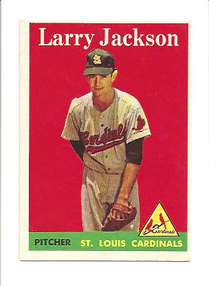 1958 Topps #97A Larry Jackson