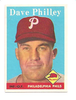 1958 Topps #116 Dave Philley