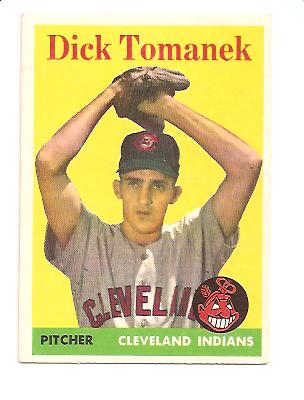 1958 Topps #123 Dick Tomanek RC