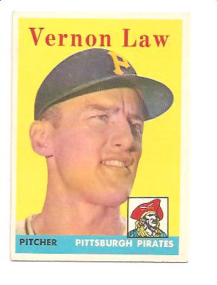 1958 Topps #132 Vern Law