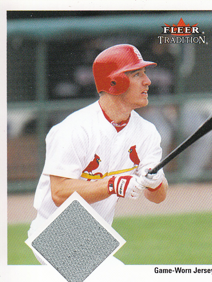 2003 Fleer Tradition Game Used #193 J.D. Drew Jsy