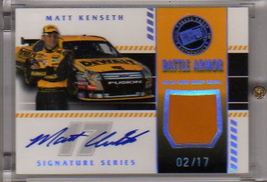 2008 Press Pass Stealth Battle Armor Autographs #BASMK Matt Kenseth/17