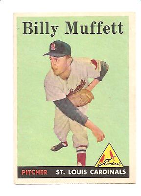 1958 Topps #143 Billy Muffett RC