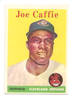 1958 Topps #182 Joe Caffie RC