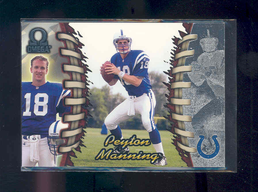 1998 Pacific Omega #101 Peyton Manning RC