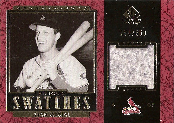 2003 SP Legendary Cuts Historic Swatches #SM Stan Musial Jsy/350