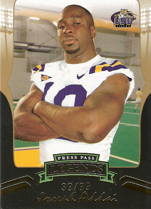 2006 Press Pass Legends Gold #G15 Joseph Addai