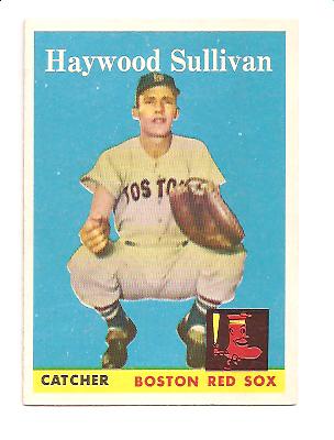 1958 Topps #197 Haywood Sullivan