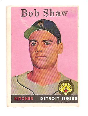 1958 Topps #206 Bob Shaw RC