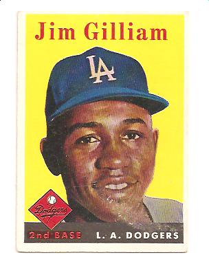 1958 Topps #215 Jim Gilliam