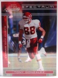 2006 Absolute Memorabilia Spectrum Silver #80 Tony Gonzalez