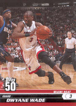 2007-08 Topps 50th Anniversary #6 Dwyane Wade