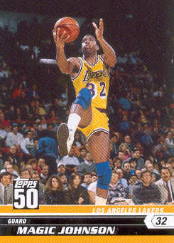 2007-08 Topps 50th Anniversary #19 Magic Johnson