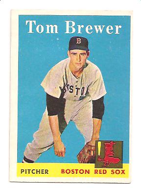 1958 Topps #220 Tom Brewer