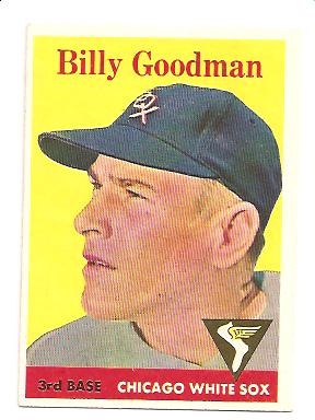1958 Topps #225 Billy Goodman
