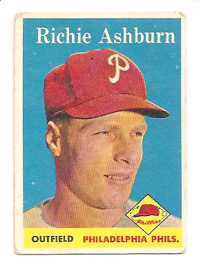 1958 Topps #230 Richie Ashburn