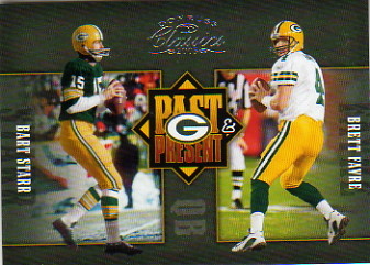 2005 Donruss Classics Past and Present Silver #PP11 Bart Starr/Brett Favre