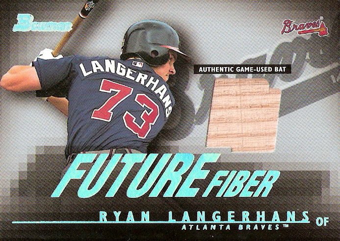 2003 Bowman Future Fiber Bats #RK Ryan Langerhans A