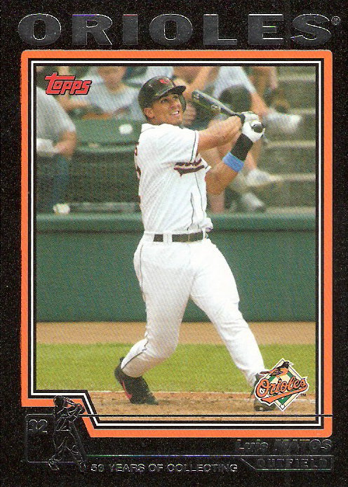 2004 Topps Black #193 Luis Matos