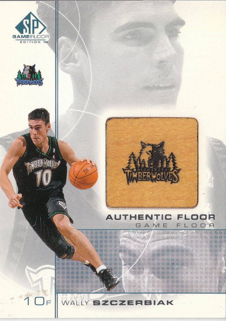 2000-01 SP Game Floor Authentic Floor #WS Wally Szczerbiak
