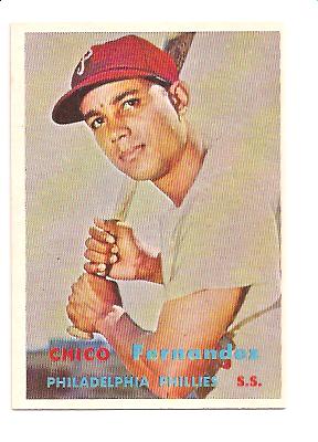 1957 Topps #305 Chico Fernandez