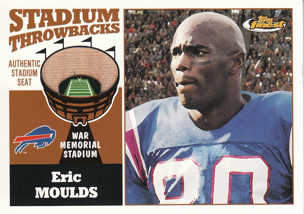 2001 Finest Stadium Throwback Relics #FSEM Eric Moulds