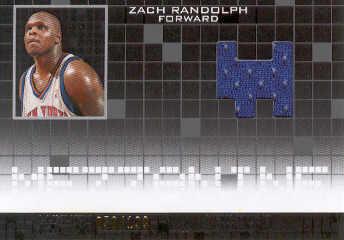 2007-08 Topps Luxury Box Mezzanine Relics #ZR Zach Randolph