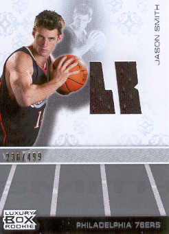 2007-08 Topps Luxury Box Rookie Relics #JS Jason Smith