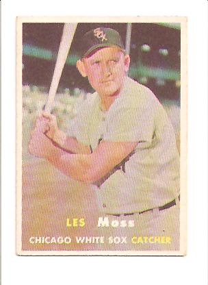 1957 Topps #213 Les Moss