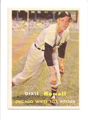1957 Topps #221 Dixie Howell