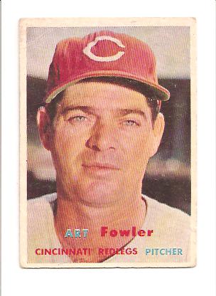 1957 Topps #233 Art Fowler