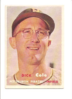 1957 Topps #234 Dick Cole