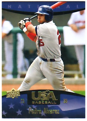 2008 USA Baseball #1 Pedro Alvarez