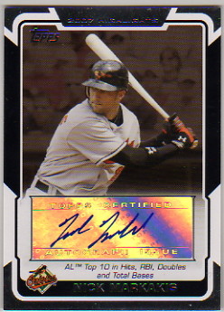 2008 Topps Highlights Autographs #NM Nick Markakis C