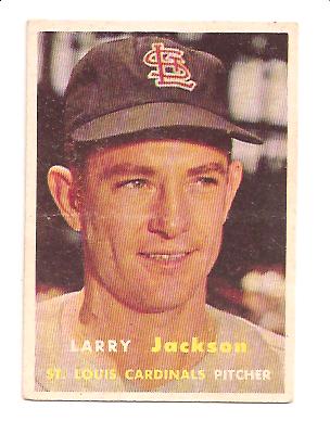 1957 Topps #196 Larry Jackson