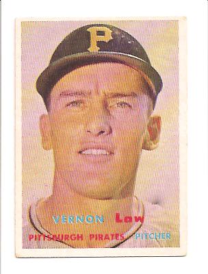 1957 Topps #199 Vern Law