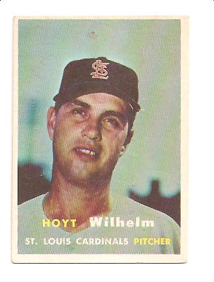 1957 Topps #203 Hoyt Wilhelm